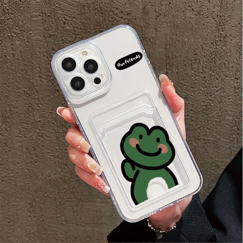 

Card Slot Holder Silicone Wallet Pocket Case For Xiaomi Redmi Note 11 12 13 Honor X6A X7A X8A Tecno Spark 10C Infinix Note 30 Cover Clear Phone Bumper Xiaomi Redmi Note 13 Pro (4G)