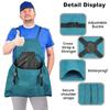 Cross-Border Gardening Apron with Large Pockets and Quick Release for Harvesting and Storage