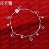 925 Sterling Silver AAA Zircon Clover Bracele Fashionable Wedding Jewelry