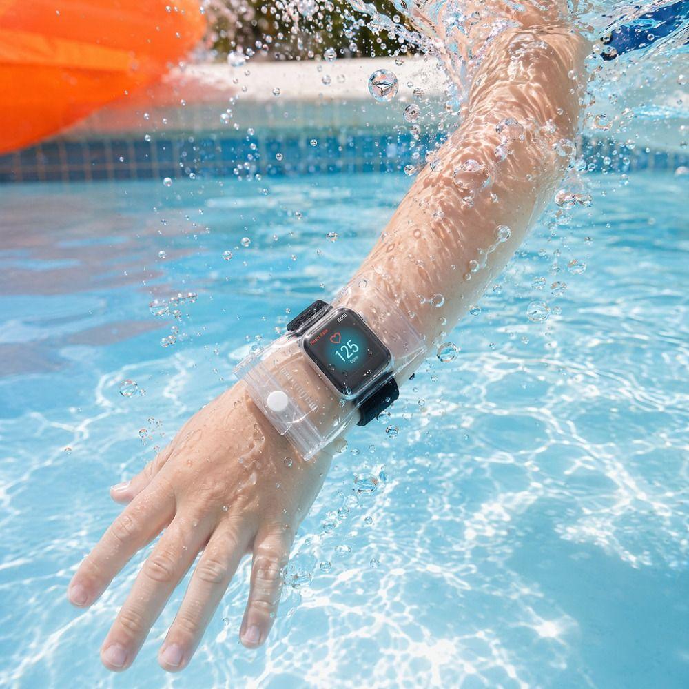 IPX8 Waterproof Swim Smartwatch Protector Portable Underwater Watch Cover Drifting