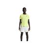 On Comfortable Sweat-Absorbing Versatile Soft Short Sleeve T-Shirt Men Tops Lime-Green 1ME10232995