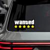 Universal Reusable Water Resistant Vehicle Decal Sticker Rainproof Design Long Lasting Adhesive Suitable For Outdoor Use