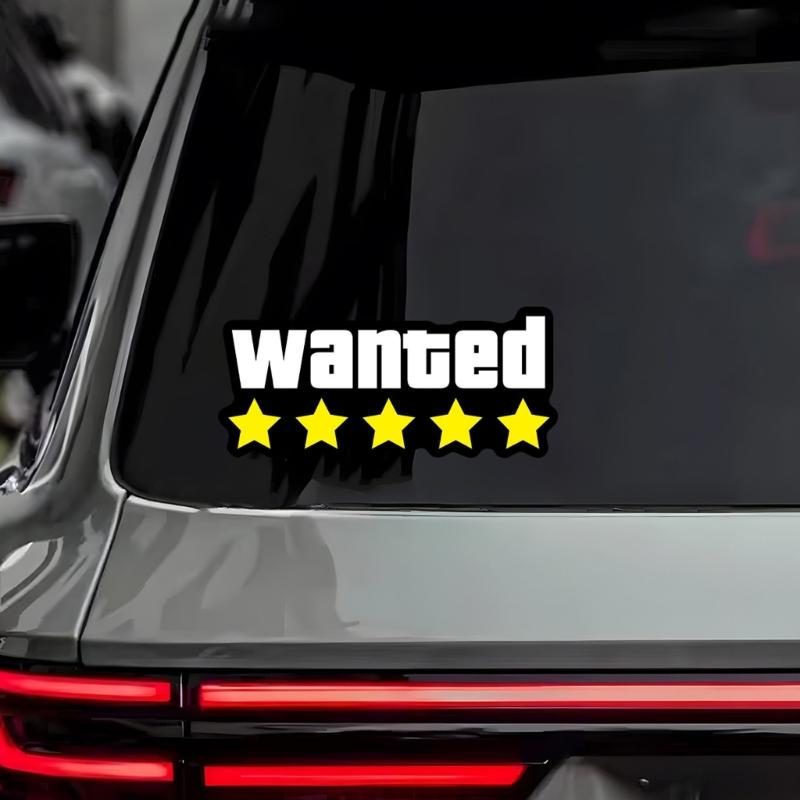 Universal Reusable Water Resistant Vehicle Decal Sticker Rainproof Design Long Lasting Adhesive Suitable For Outdoor Use