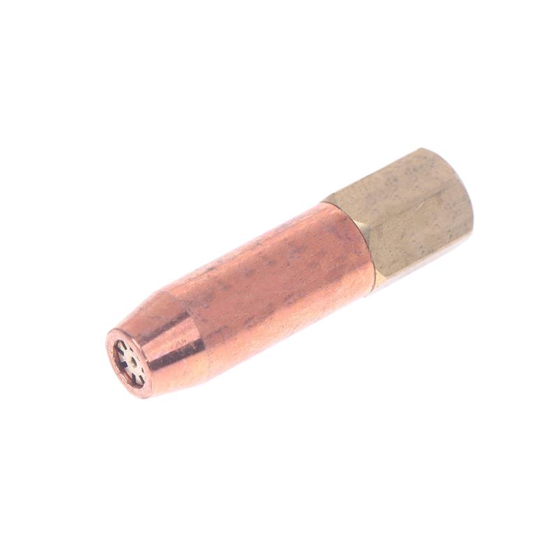 Yh01-2 Gas Brazing Torch Nozzle Welding Accessory Pure Copper Torch Tip 1# 2# 3# 4# 5# Propane Acetylene Oxygen Welding