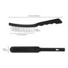 Galvanized Steel Wire Brush for Cleaning Rust Removal Welding Slag Paint with Ergonomic Handle Metal Wire Brush