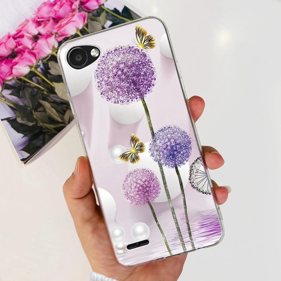 For LG Q6 Case M700 M703 Cute Painted Cover Soft Silicone Phone Case For LG Q6 Q6+ LGQ6 Back Cover Bumper For LG Q6 5.5'' Fundas