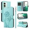 For Xiaomi Redmi 15 5G (Global) (169mm) Leather Wallet Case with Strap Dandelion Imprint Phone Stand Cover