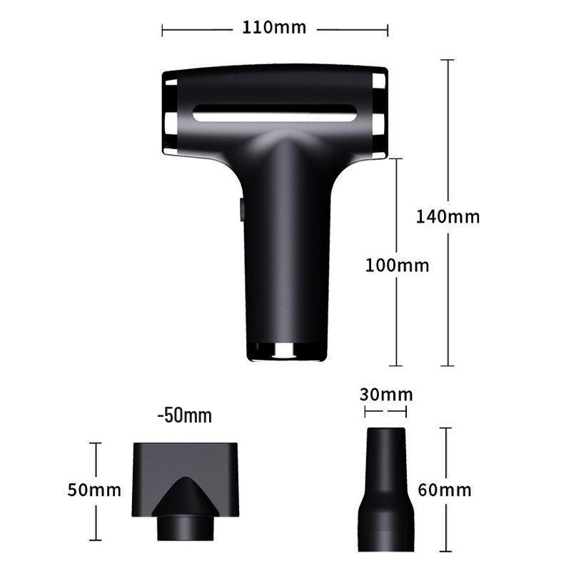 High-Power Multi-Functional Wireless Outdoor Hair Dryer and Duster