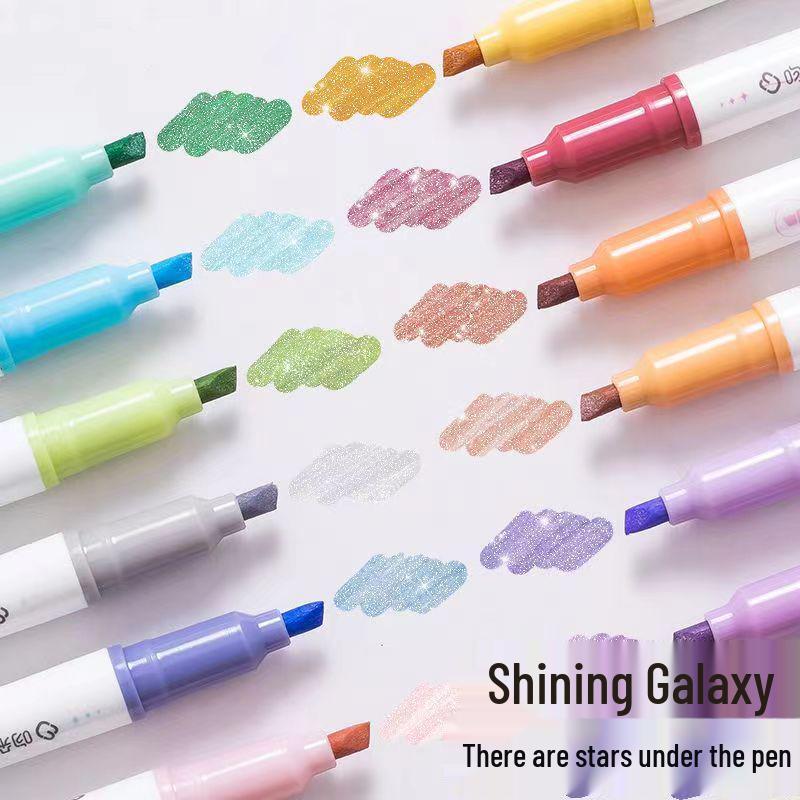 Flash Multi-Color Fluorescent Markers: Perfect for Highlighting Student Notes and Key Points.
