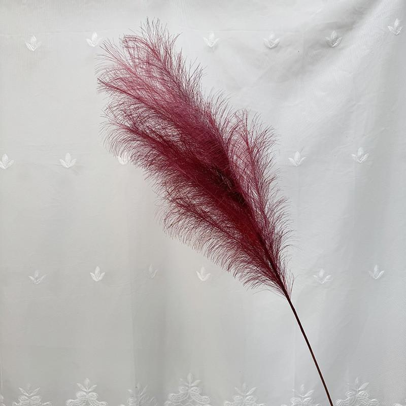 Wedding Decor Artificial Phragmites Hirsuta With Polyester Fabric For Home And Event Displays