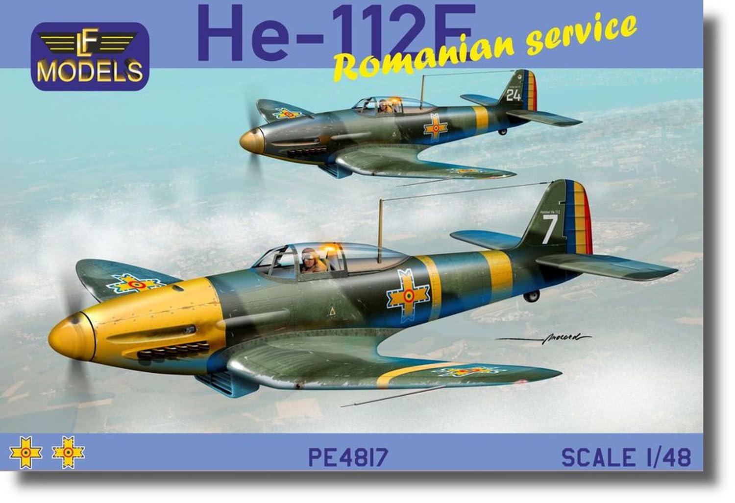 

LF Model Румынский Heinkel He 112E Пластиковая модель LFMPE4817 1/48 (Самолет)