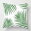 Nordic Fall Home Decor Autumn Throw Pillow Case Sofa Cushion Cover Modern 45X45Cm 45*45 50X50 60X60Cm 40*40Cm Leaf Plant Green