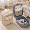 Portable Shoe Bag Dustproof Waterproof Large Capacity Foldable Storage Organizer for Travel Gym Daily Use 1Pcs