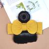 Baby Wig Hair Band Bowknot Decor Easy to Wear Elastic Hair