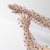 Summer lace sun-protective mesh armbands women's thin UV-resistant gloves long ball armbands