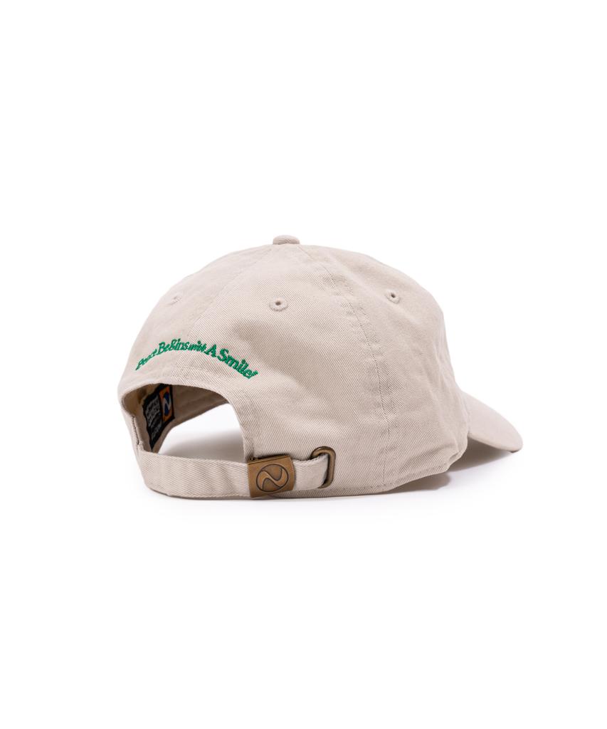BIGWAVE COLLECTIVE Peace Run Washed Ball Cap (Putty)