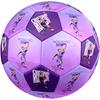 Ronaldos Dynamischer Sprung Größe 5 Fußball Maschinengenäht Indoor/Outdoor Training und Spiele Einzigartiges Geschenk für Fußballfans