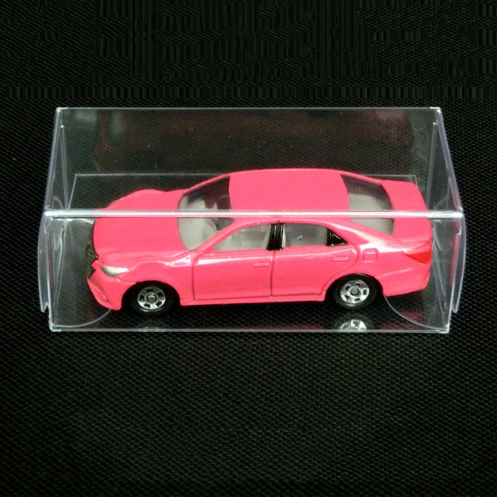 1/64 Maßstab Klare Acryl Auto Displaybox 25 Stück für Tomica Hotwheels Matchbox Auto Staubdichte Vitrine Sammlung