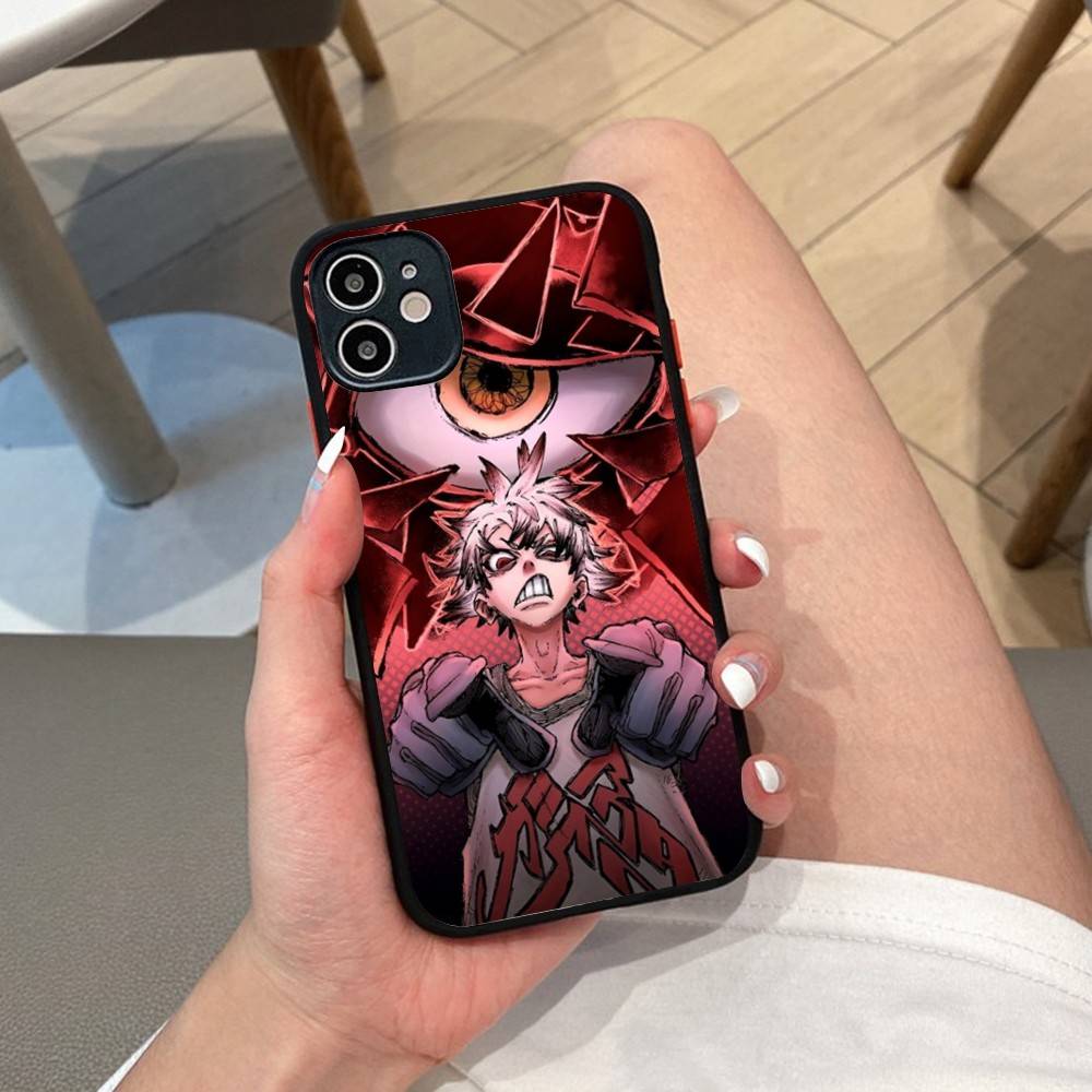 Anime GachiakutaS Phone Case For IPhone 14 11 12 13 Mini Pro Max 8 7 Plus X XR XS MAX Translucent Matte Cover