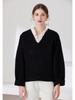2023 Women's Faux Ruffle Collar Sweater Base Layer Innerwear