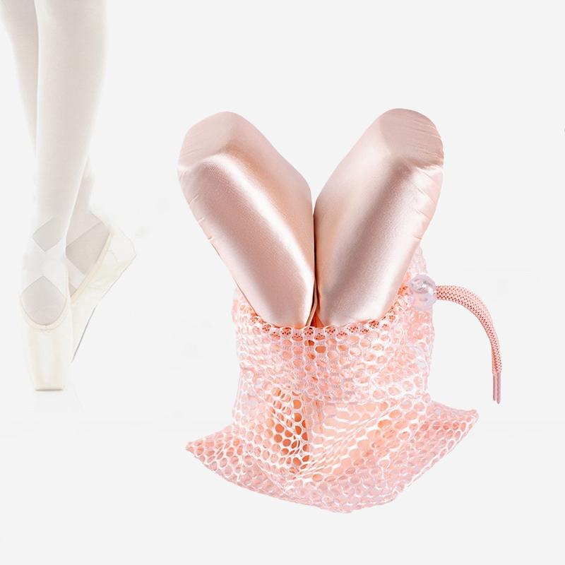Hot Sale Drawstring Ballet Bag Blue Champagne Color Dance Bag For Girls Ballerina Pointe Shoes Bags Ballet Dance Accessories