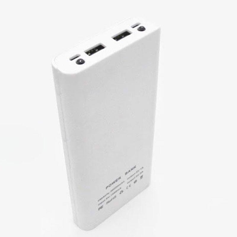 Portable External Dual USB Power Bank Box DIY 8-Slot 18650 Battery Case