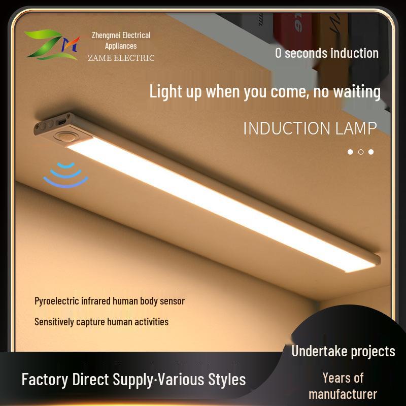 LED Motion Sensor Night Light with Magnetic Suction for Wine Cabinet or Wardrobe