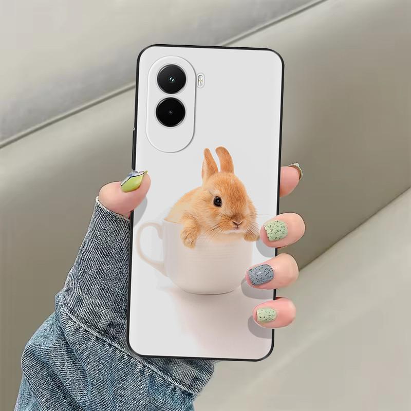 Soft Case For Xiaomi Poco M7 4G Case Cartoon Back Cover For Xiaomi Poco M7 Pro 5G Protective Animal Bumper PocoM7 m 7 Cool Bags