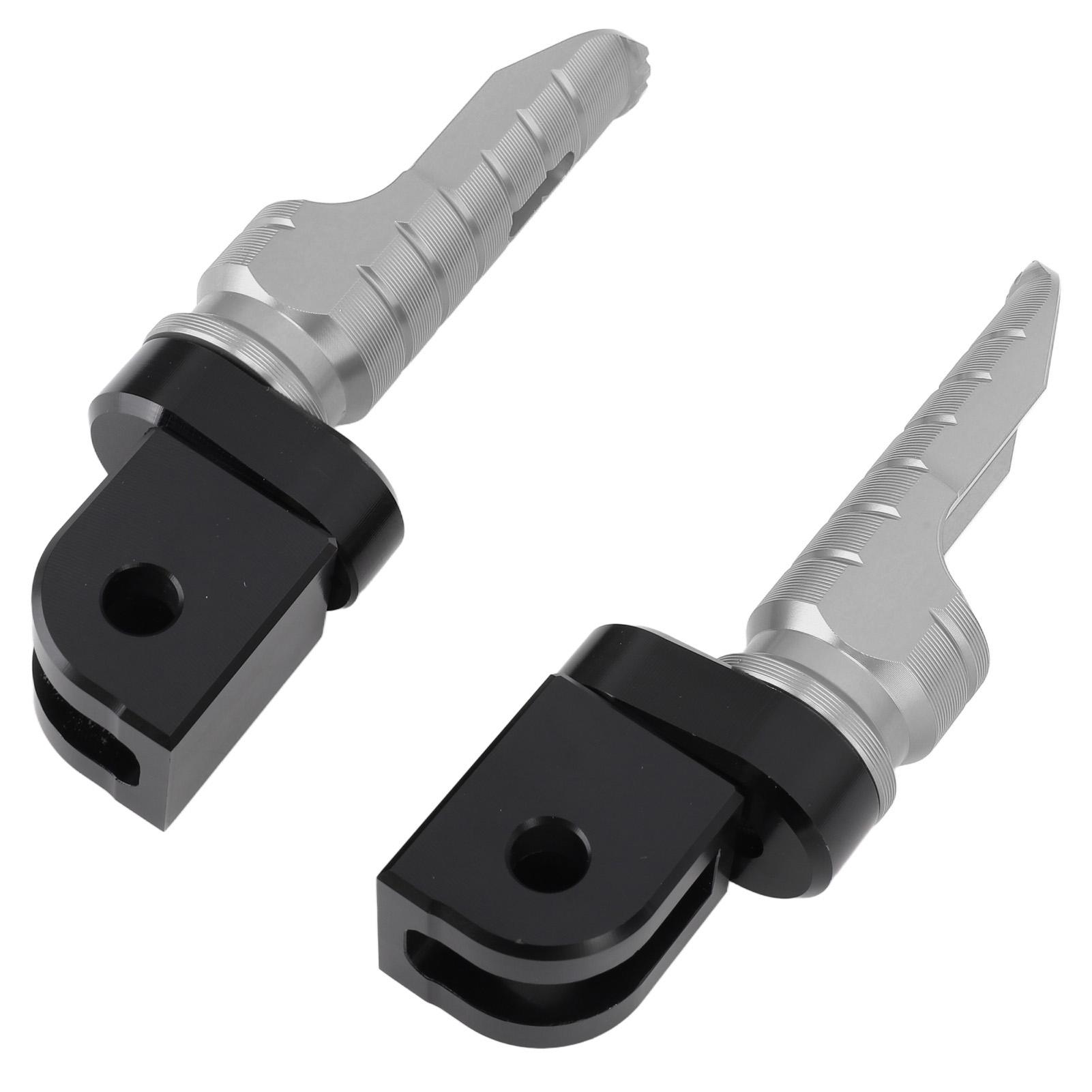 

Motorcycle Front Pedals Aluminum Alloy Anti Slip Rider Footrests Pegs for VOGE 250RR 300AC 350AC 500AC 525AC Grey серый