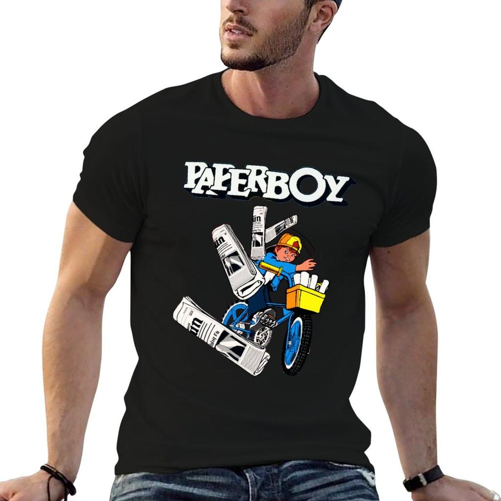 Camiseta Paperboy Arcade Masculina De Algodo Camisetas Engraadas Camiseta Masculina De Humor Negro Camiseta De Designer