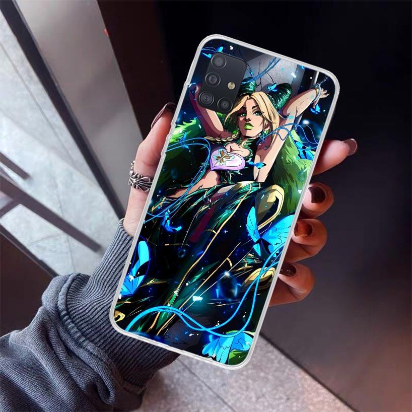 

JoJo s Bizarre Adventure Cool Phone Case For Samsung Galaxy A12 A52S A42 A32 A22 A51 A50 Note 20 Ultra 10 S10 Plus A71 A70 A31 A Samsung A30S