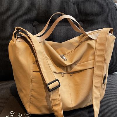 Casual Tote Bag, Waterproof Portable Single-shoulder Crossbody Bag, Travel Bag, Large-capacity Bag for Work
