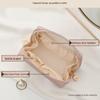 Portable Mini Leather Travel Cosmetic Bag