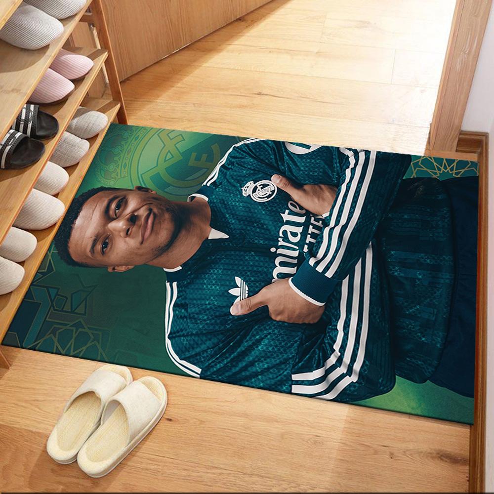 Mbappe 252 Area Rug Design for Kitchen Living Rooms Decorate Room Foyer Antislip Carpet Office Home Decor Wedding Party Gift