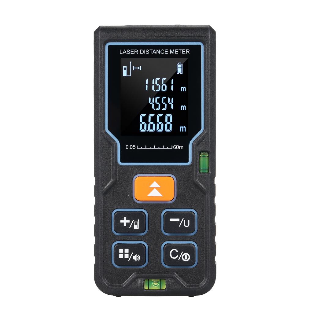Laser Measure 40m131ft Laser Distance Meter Portable Laser Measurement Tool with 2 Bubble Levels