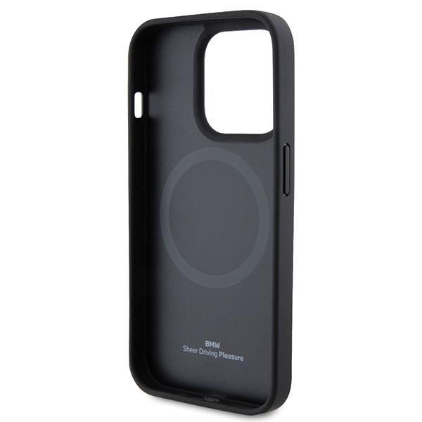 Bmw Bmhmp15Lsllbk Iphone 15 Pro 6.1 Czarny/Black Magsafe Leather Hot Stamp