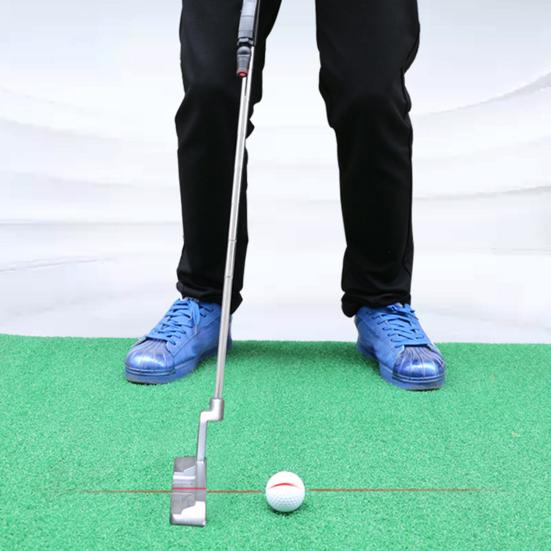 Indoor Golf Putting Training Aid Golf Putter Pointer Alignment Tools Line Aiming Device Golf Putting Posture Corrector for Swing Practice