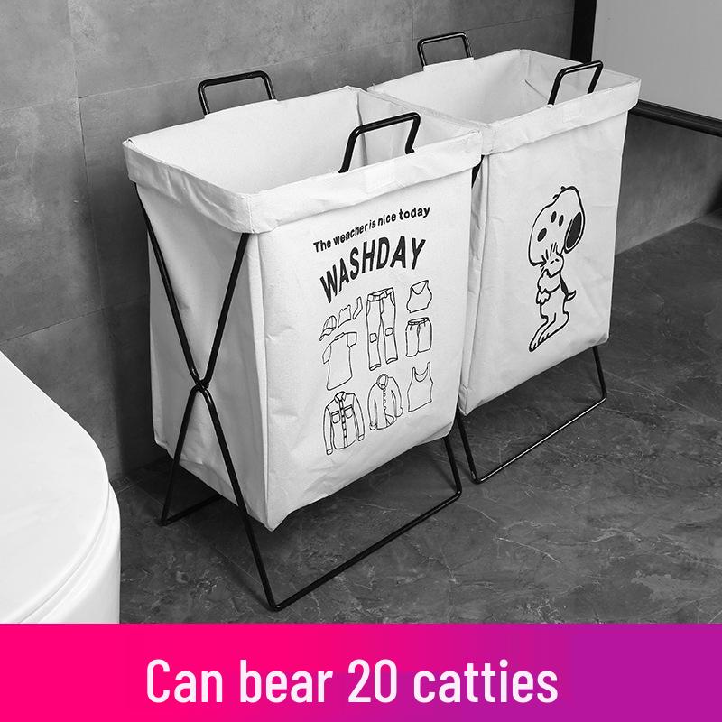 Large Waterproof Japanese-Style Foldable Fabric Laundry Hamper