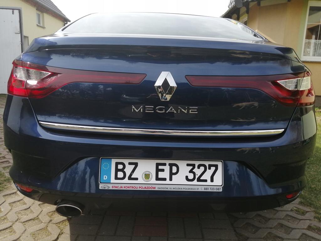 Renault MEGANE IV Sed CHROME STRIP Trunk Lid