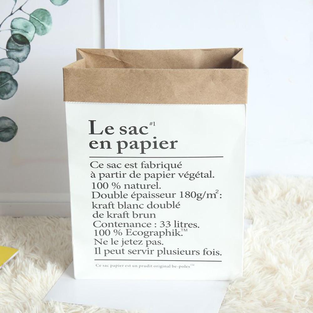 

Милая сумка для хранения, сумка для белья из крафт-бумаги, детские игрушки, сумка для хранения фруктов и цветов разноцветный