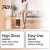 Wood Floor Shine Treatment Restorer, Restores Natural Texture And Gloss Agent, 120ml Surface Enhancer Capacity, Protects Against Dirt Scratches