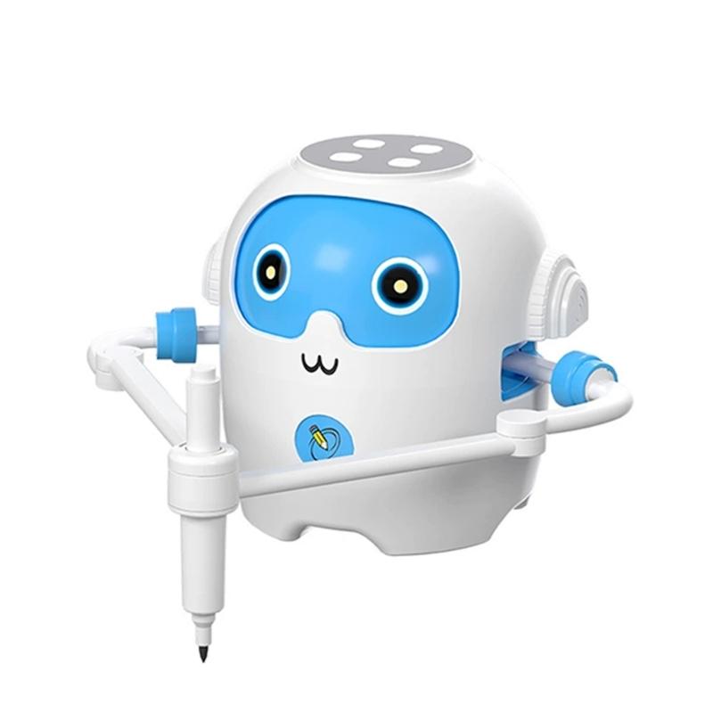 

Creative Painting Robot Electronic Early Development Toys for Artists Multiple Drawing Modes and Safe ABS Texture белый