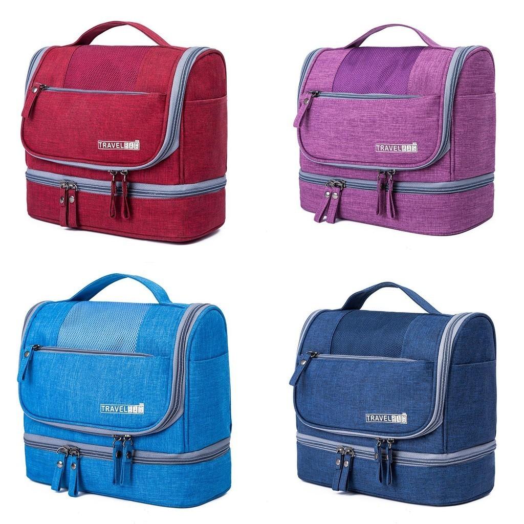 Travel Toiletry Storage Bag Portable Hanging Large Capacity Waterproof Mildew-proof Cosmetic Bag Wholesale