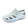 2025 Summer New Men's Platform One-pedal Garden Shoes Breathable Beach Shoes Fashion Sandals Platform Hole Shoes Men