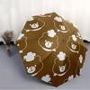 1pc Bear PatternAutomatic Open/close Folding Umbrella, Compact Portable Travel Umbrella, Perfect Birthday/Holiday, Cute Umbrella y012