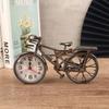 1 Pc Vintage Arabic Numeral Bicycle Shape Creative Table Alarm Clock Home Decor Room Desktop Decoration Crafts