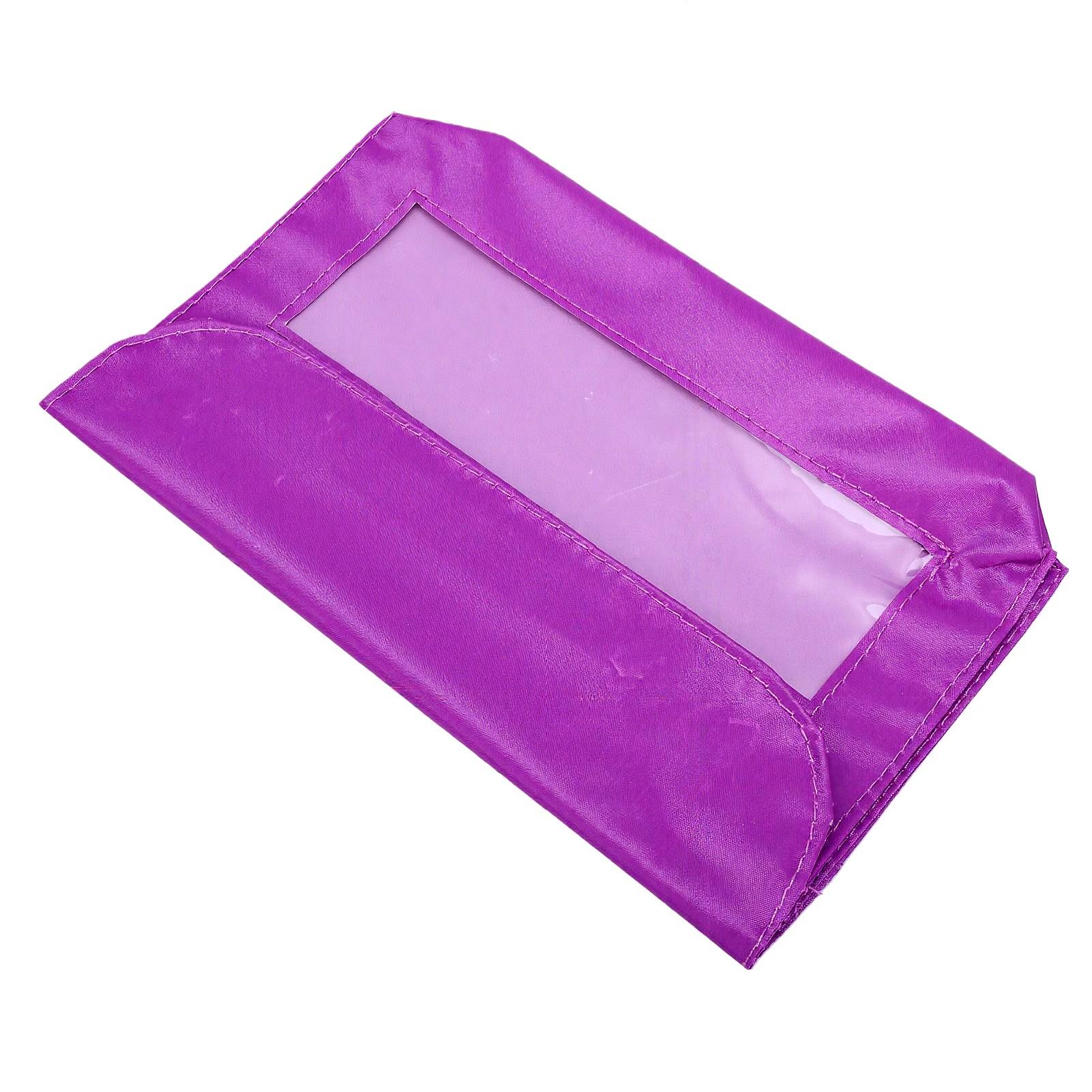 Poches de Rangement Magnétiques Tissu Oxford Polyvalente Tableau Blanc Pochette Magnétique Pour l'Organisation de la Salle de Classe Rangement à Domicile violet