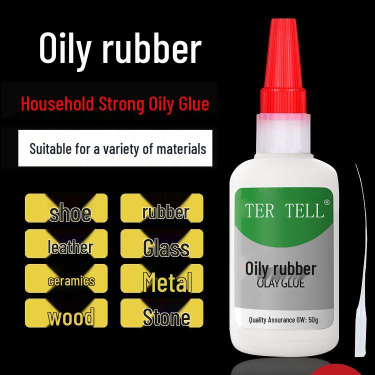 Multipurpose Adhesive for Plastic, Shoes, Ceramics, Wood, Metal, Jade, Leather, and Tire Repairs