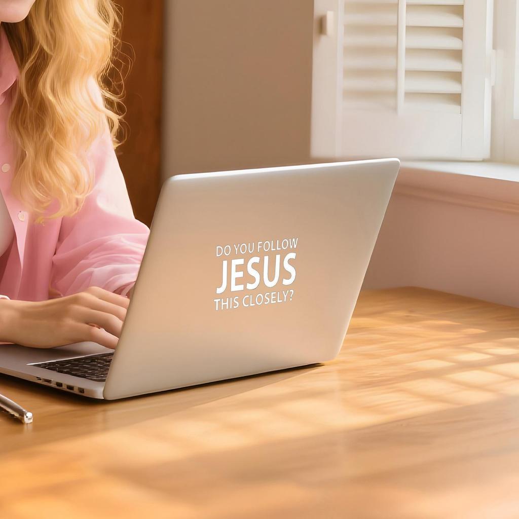 Car Stickers Bumper Jesus Auto Removable Decoration Do You Follow Jesus This Closely Car Stickers For Safe Driving Truck Wall