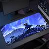 Stor Hollow Knight Musematte Datamaskin Skrivebordsmatte Gaming Musematte PC Tastatur Musematte Utvidet Matte Bordteppe Gummiteppe 90X40